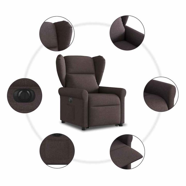 Actual product image vidaXL Relaxsessel mit Aufstehhilfe