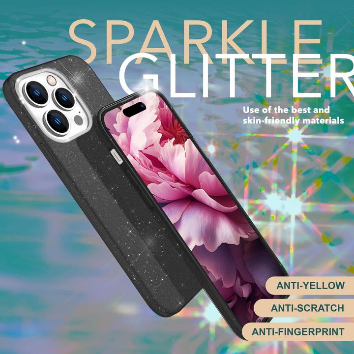 Produktbild Nalia Glitzer Hülle (Apple iPhone 15 Pro Max)