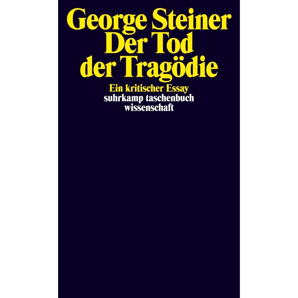 Suhrk.TB Wi.2121 Steiner.Der Tod der Tr, Schulbücher von George Steiner