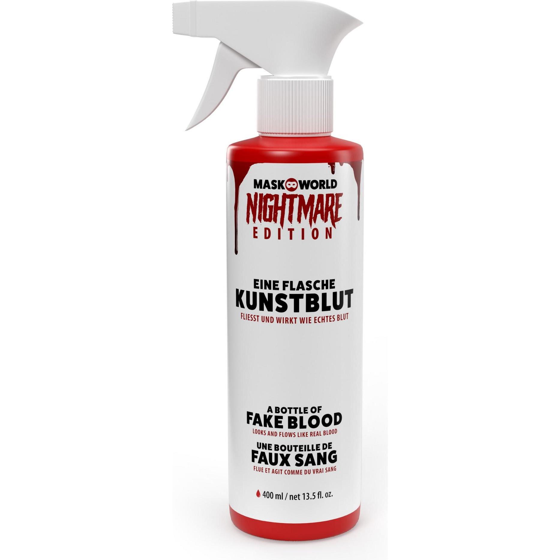 Maskworld Blutsplatter Kunstblut Sprühflasche 400 ml