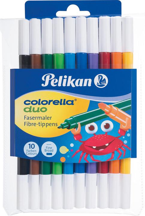 Produktbild Pelikan Fasermaler Colorella duo C407 (10x)