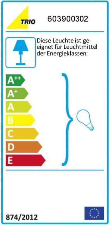 Energie-Label Trio Hotel (E27)