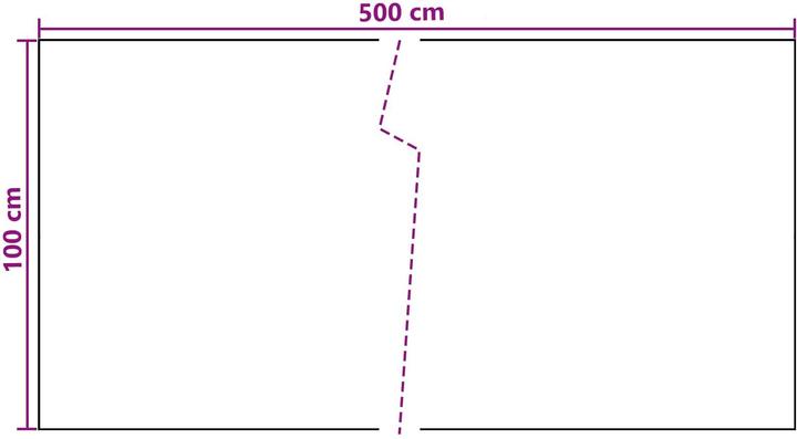 Produktbild vidaXL Balkonsichtschutz (500 cm)