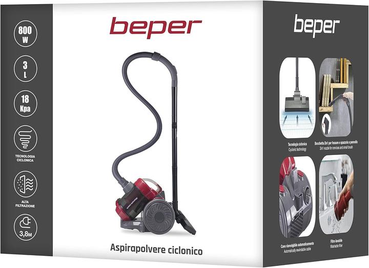 Productafbeelding Beper P202ASP200 - zakloze stofzuiger