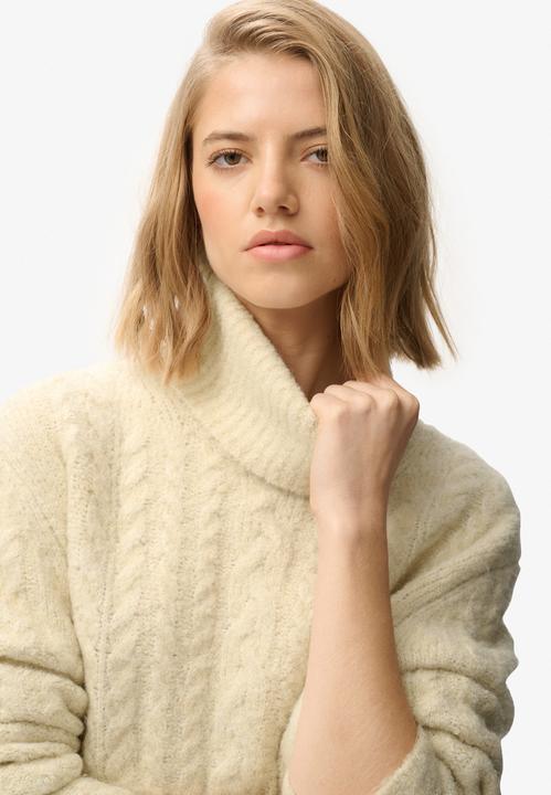 Produktbild Superdry Damen Pullover aus strukturiertem Material mit Rollkragen (M)