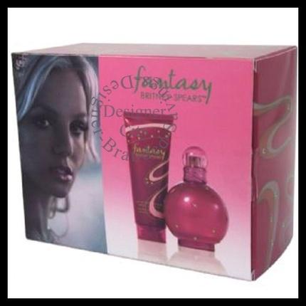 Produktbild Britney Spears Fantasy Gift Set 100ml EDP Spray 200ml Work Your Magic Body Souffle (Parfum Set)