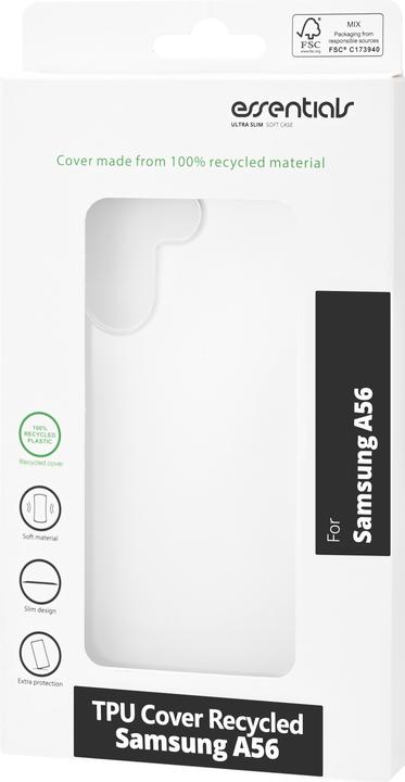 Produktbild Essentials Samsung Galaxy A56 recycled TPU back cover, transparent (Samsung Galaxy A56)