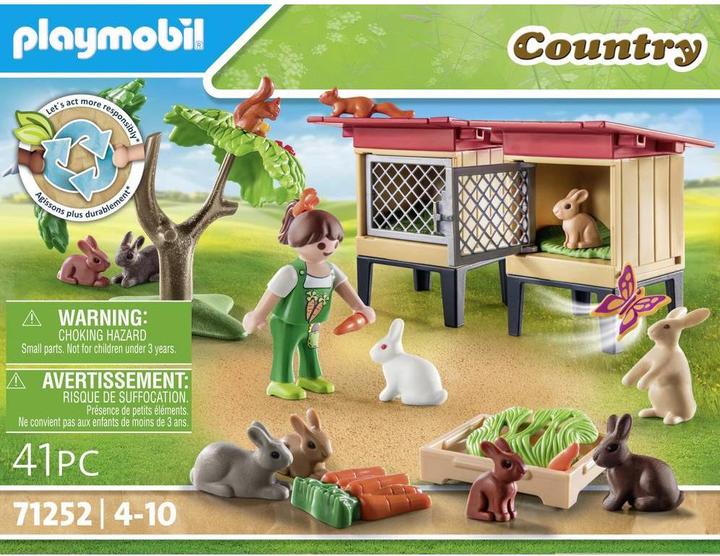 Produktbild Playmobil Kaninchenstall (71252, Playmobil Country)
