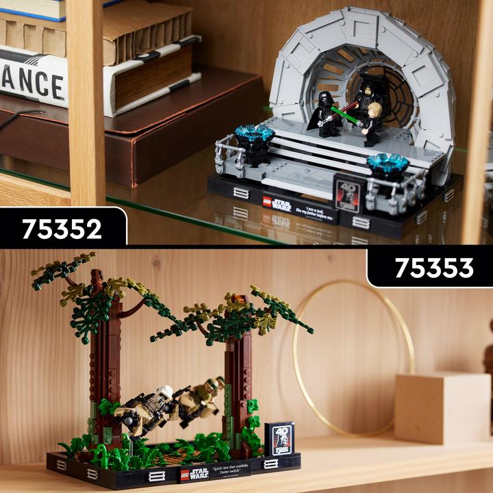 Image du produit LEGO Poursuite sur Endor - Diorama (75353, LEGO Star Wars)