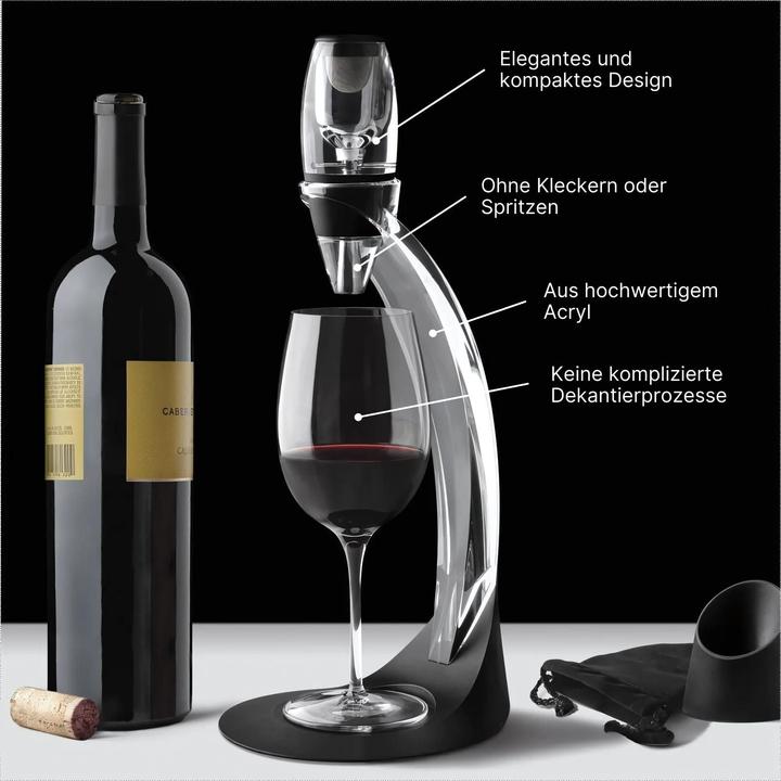 Actual product image Hermex Magic wine decanter (Wine aerator)