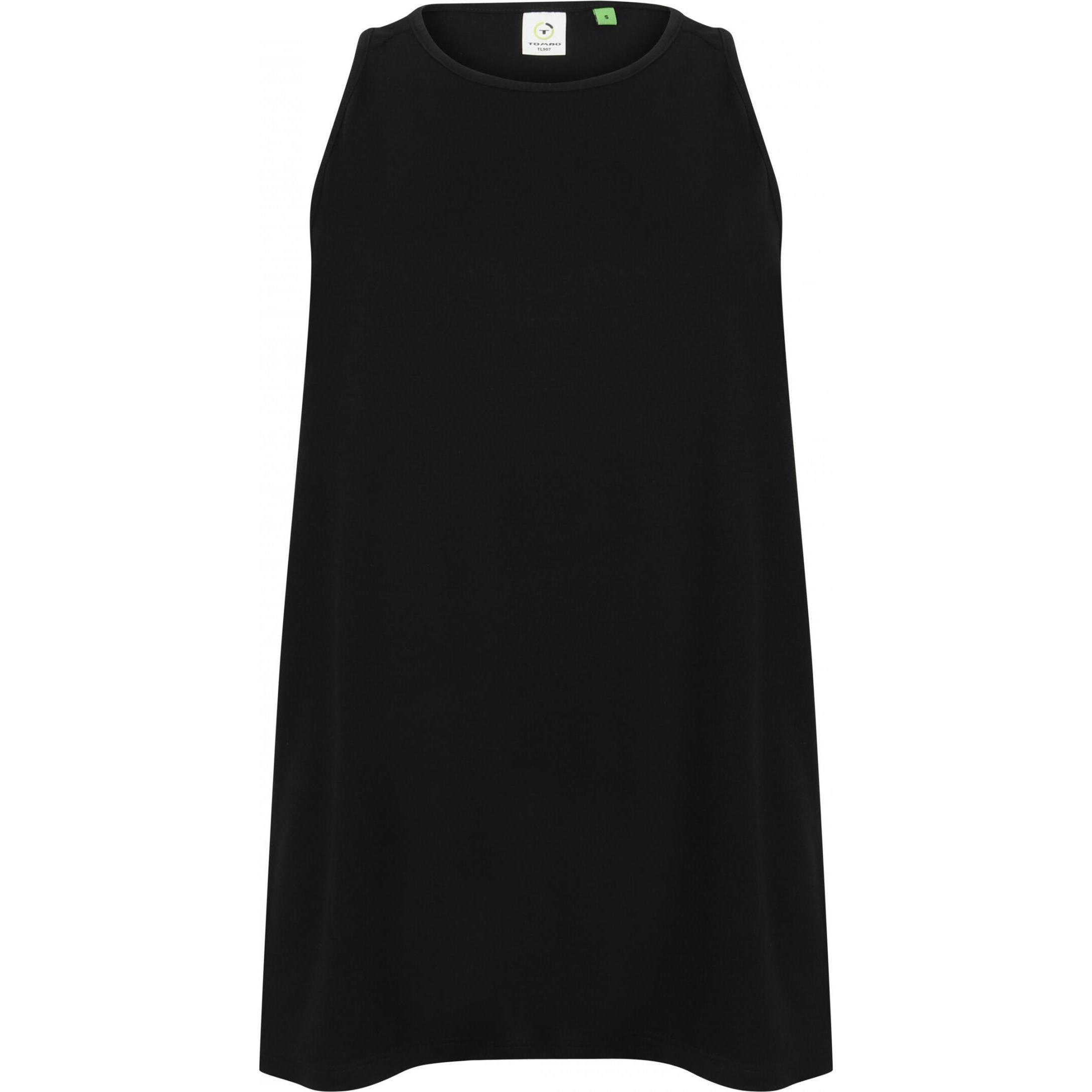 Tombo, Damen, Sportshirt, Débardeur dos ouvert Damen (XS), Schwarz, XS