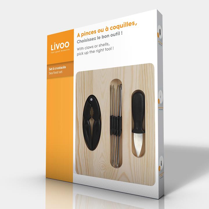 Produktbild Livoo Meeresfrüchte Set (6 Stk., Messer)