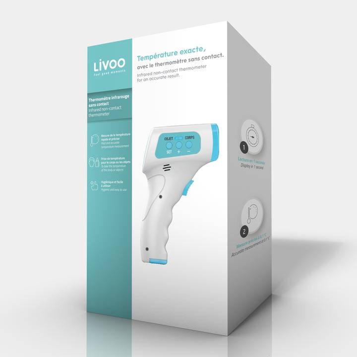 Produktbild Livoo Berührungsloses Infrarot-Thermometer (Berührungslos)