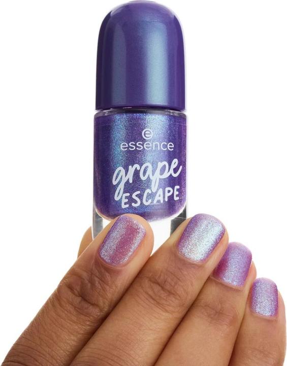 Actual product image essence Cosmetics Gel Nail Colour Violet Long-Lasting (79 grape ESCAPE, Gel-Effect Nail Polish)