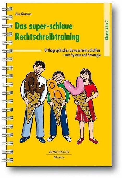 Actual product image Das super-schlaue Rechtschreibtraining (German, Klaus Kleinmann, 2011)