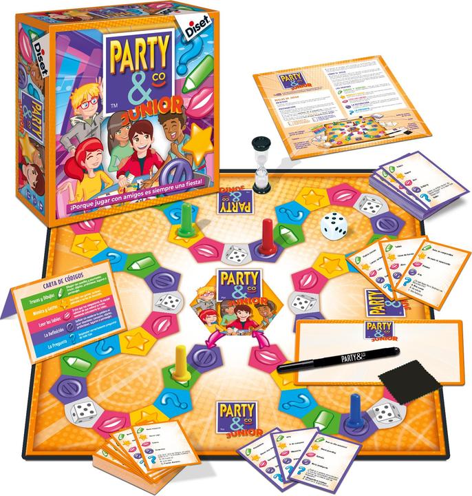 Actual product image Diset Table Game Party & Co Junior (ES) (Spanish, 4 - 20 Players)
