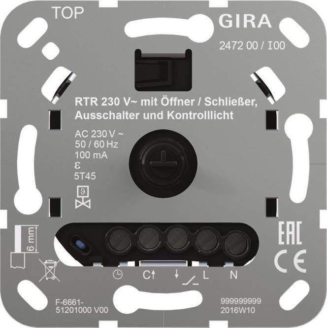 Produktbild Gira Raumtemperaturregler