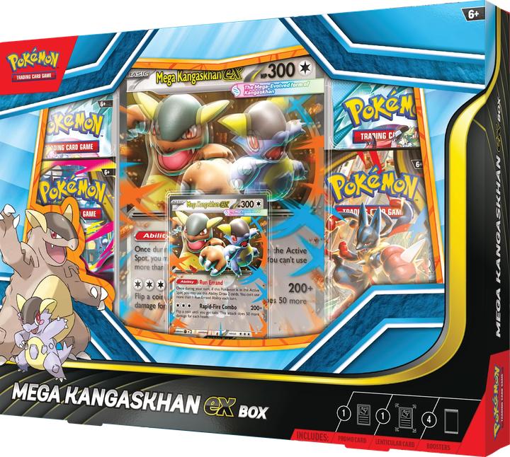 Actual product image Pokémon P-EN Mega Kangaskhan ex Box (English, Box Set & Collection)