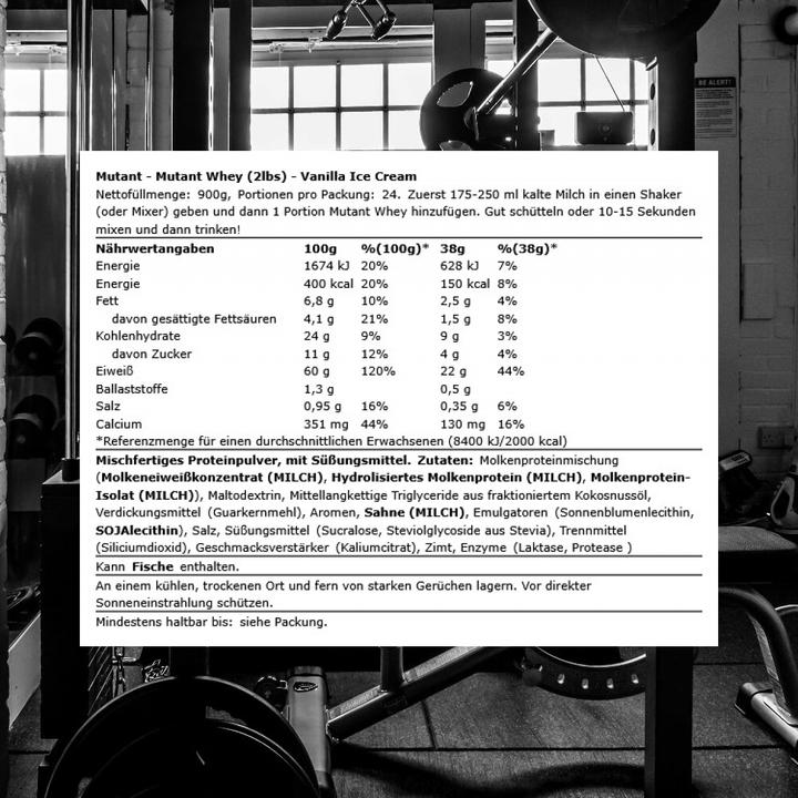 Produktbild Mutant Whey (1030 g, 1x)