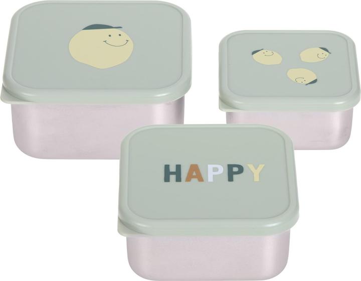 Lässig Snackboxen-Set - Happy Fruits