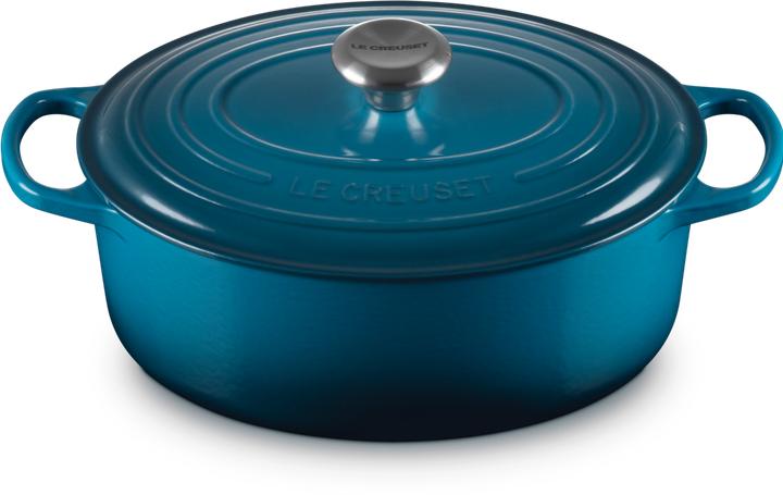 Image du produit Le Creuset Cocotte Signature Ø 29cm, ovale (29 cm, Cocotte + faitout, Fonte)