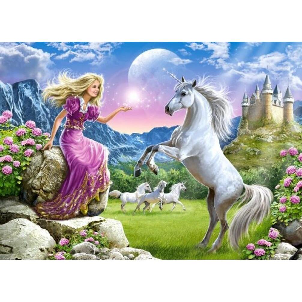 Thumbnail - Castorland My Friend Unicorn,Puzzle 180 Teile (180 Teile)