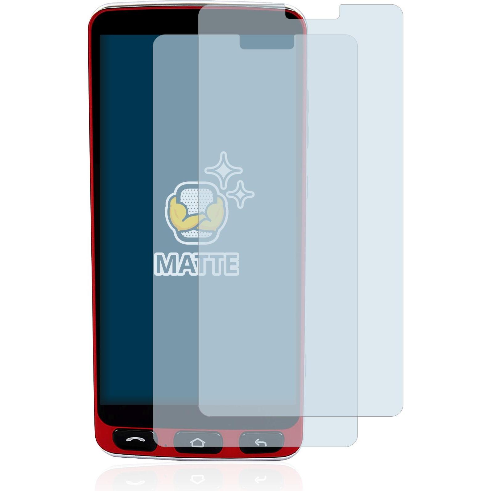 Thumbnail - BROTECT Entspiegelungs-Schutzfolie Displayschutz Matt (2 Stück, Olympia Neo), Smartphone Schutzfolie, Grau