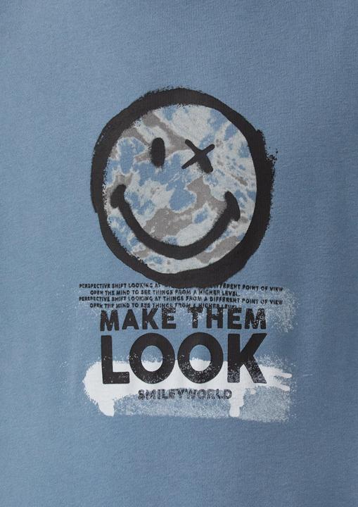Image du produit s.Oliver Sweatshirt Sweatshirt aus Baumwollmix mit Smiley®-Print (170, 176)