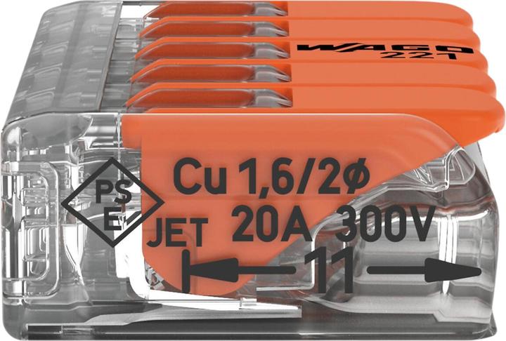 Actual product image Wago Connection clamp