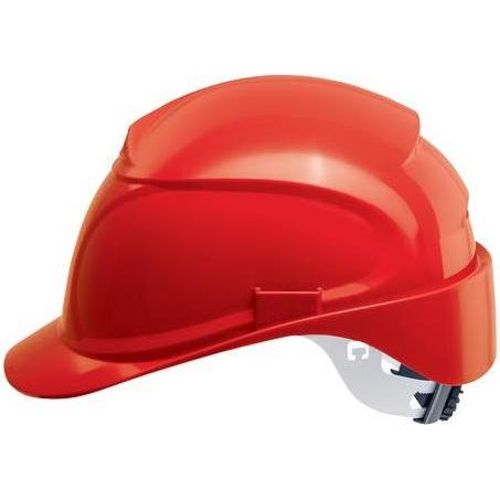 Uvex Safety, Kopfschutz, Schutzhelm uvex airwing E 9760320 rot ohne LÃ¼ftungen (51 - 61 cm)