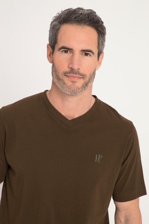 Produktbild JP1880 T-Shirts, Basic, 2er-Pack, V-Ausschnitt, Halbarm (7XL)