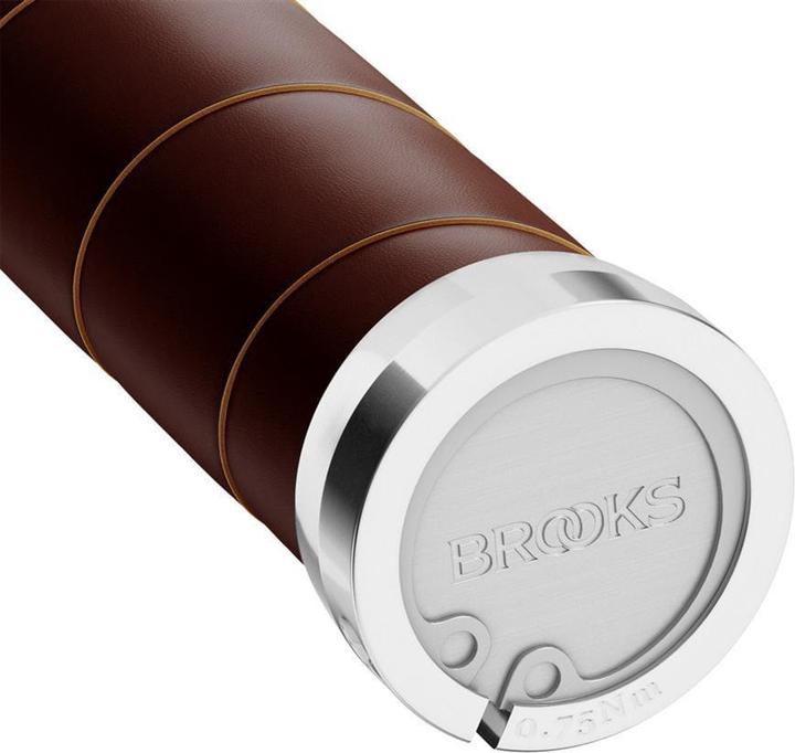 Produktbild Brooks Running BROOKS Lenkergriffe Slender Grips 130/100 mm, Braun