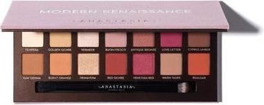 Produktbild Anastasia Beverly Hills Modern Renaissance (Cyprus Umber, Tempera, Golden ochre, Vermeer, Buon Fresco, Antique Bronze, Red Ochre, Primavera, Burnt Orange, Raw Sienna, Love Letter, Realgar, Warm Taupe, Venetian red)