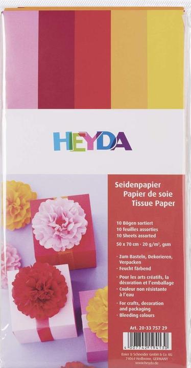 Actual product image Heyda Tissue paper (20 g/m², 10 x)