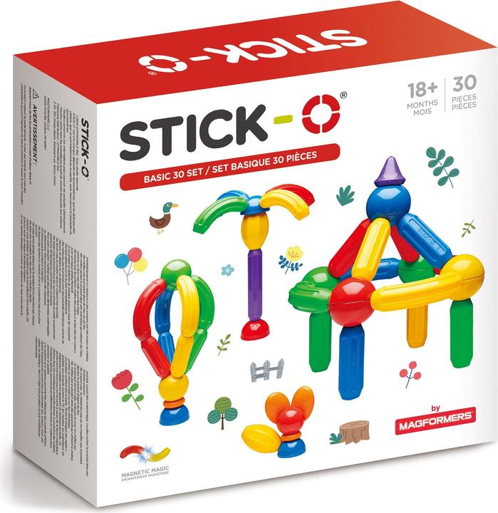Produktbild Magformers Stick-O Basic 30 Set (901003)