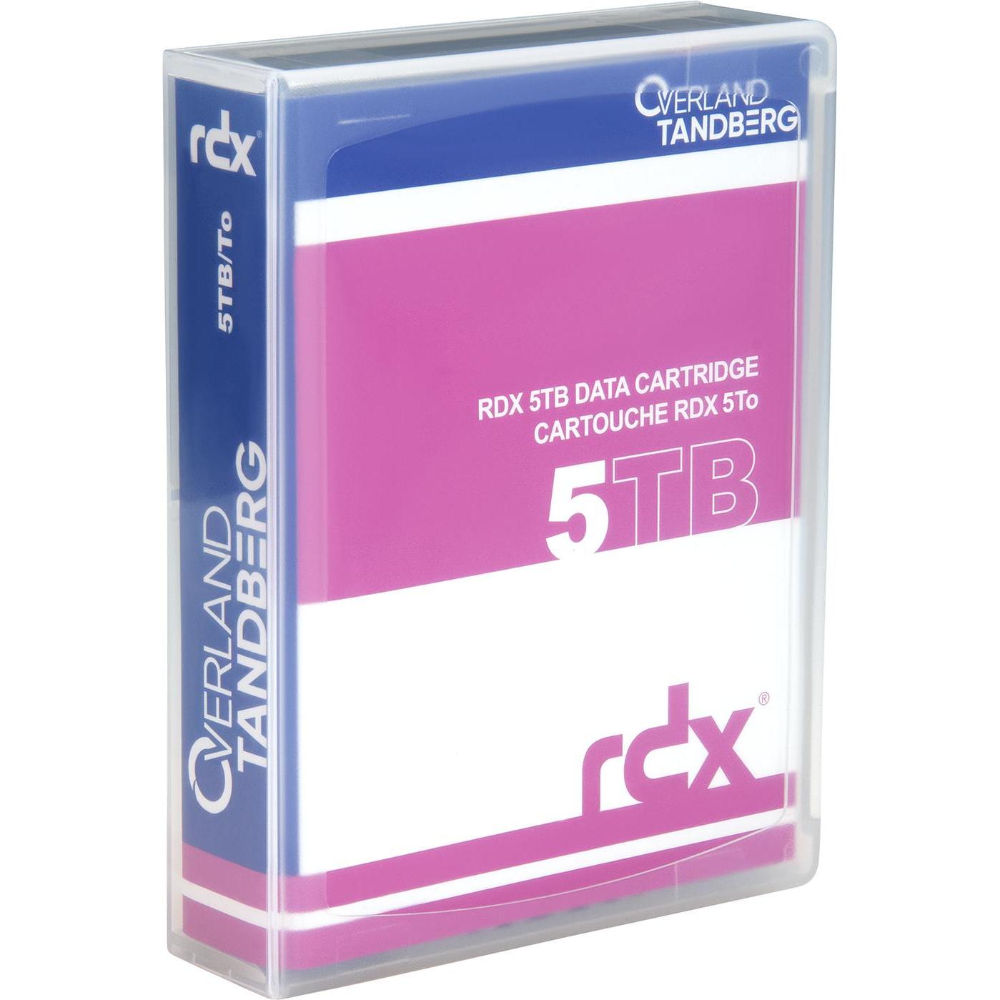 Thumbnail - Tandberg Data RDX Medium (RDX (HDD), 5000 GB), Cartridge