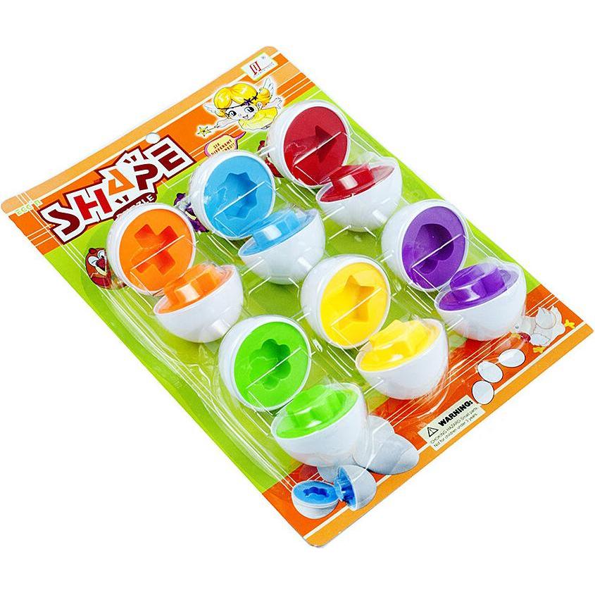 Ikonka Lernspielzeug Ei - Formen und Farben vergleichen (46908207)