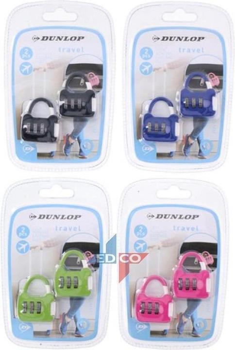 Image du produit Dunlop Verrouillage Combi. 2pcs 45x35x8mm ZN