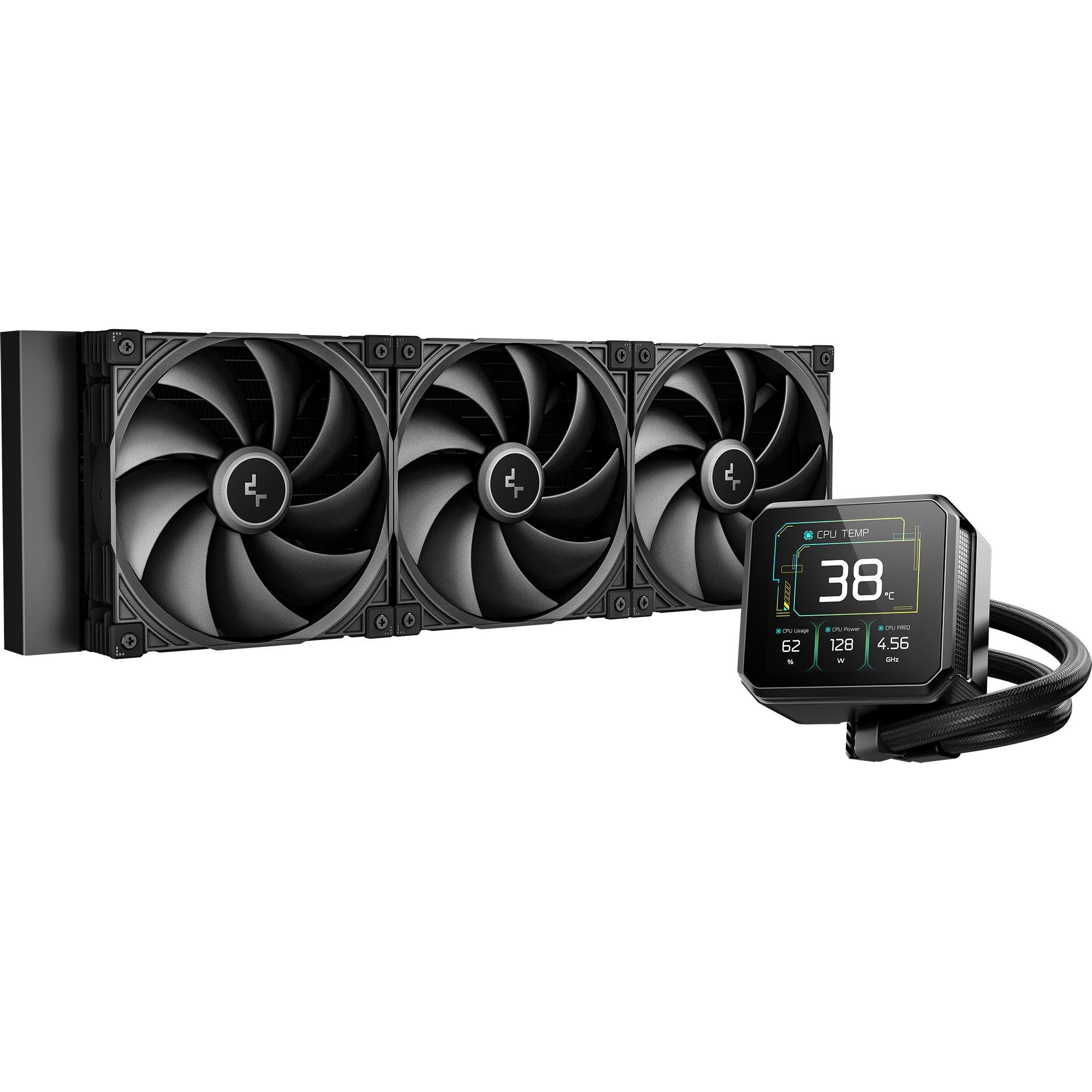 Deepcool K Cooler SPT420, Raffreddamento ad acqua CPU, Nero