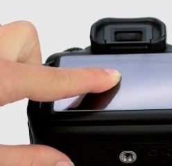 Actual product image MAS LCD (Screen protector, Lumix GH5, EOS R, Panasonic Lumix GH5S)