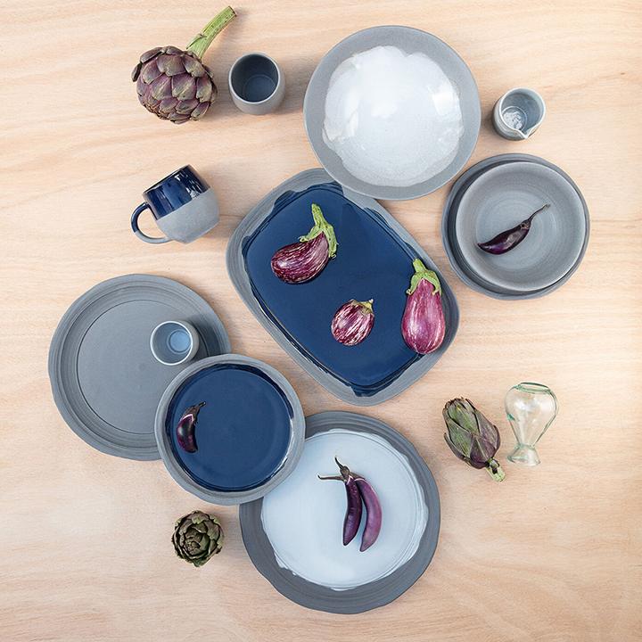 Immagine prodotto Revol No.W Mug con manici 33cl blu indaco (330 ml, 1x)