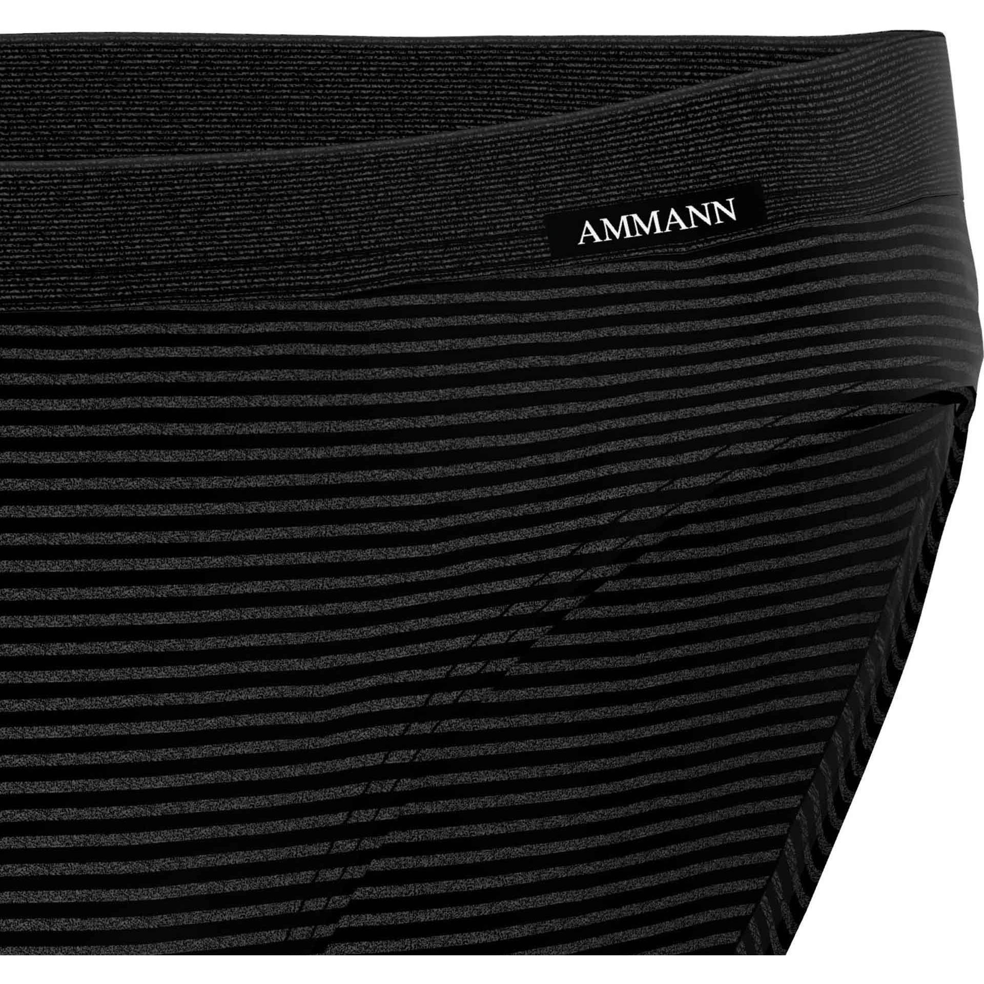 Thumbnail - Ammann, Herren, Unterhosen, Slip Casual Bequem sitzend Jeans Jazz Pants, Grau, (M, Einzelpack)