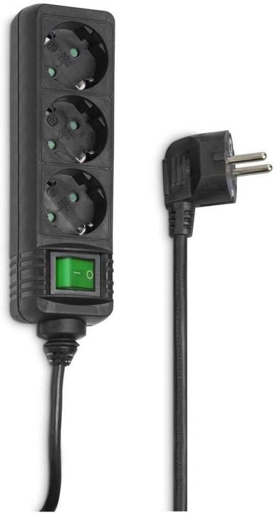 Actual product image Hama socket strip (3x, CEE 7/3, 1.40 m)