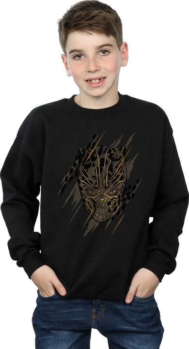 Produktbild Black Panther Gold Head Sweatshirt Jungen (152, 158)