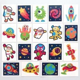 Produktbild Activity Board Astronaut Kindergeburtstag Bastelkiste, Kreativ-Set, DIY-Set, Bastelset, Rakete