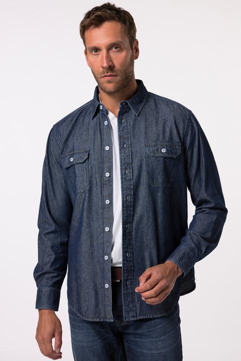Immagine prodotto JP1880 JP 1880 Jeanshemd, Langarm, Kentkragen, Modern Fit (3XL)