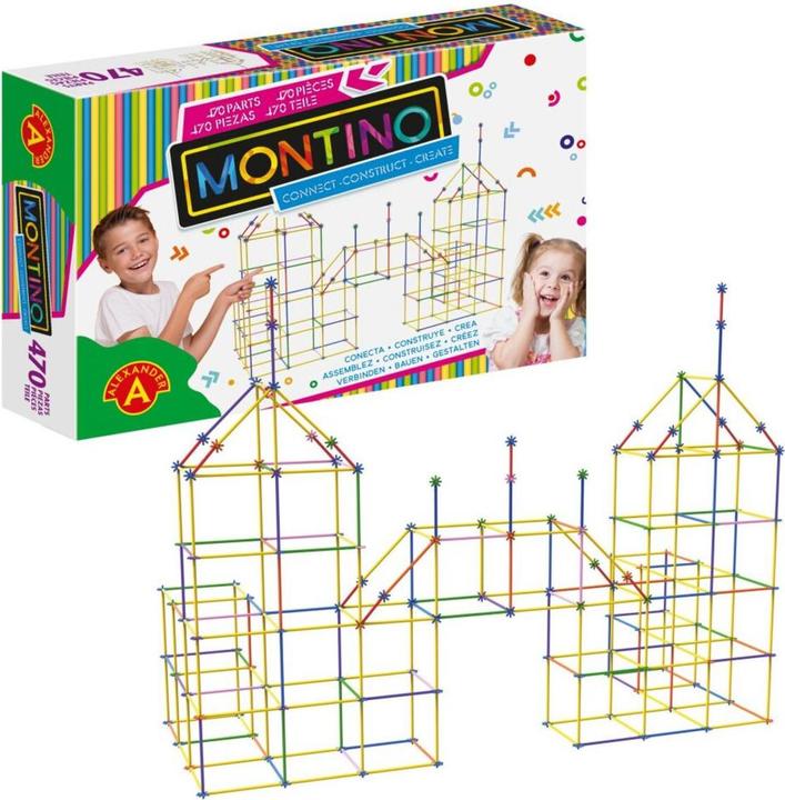 Produktbild Alexander Montino 470 Kontruktionslegetøj (470 dele)