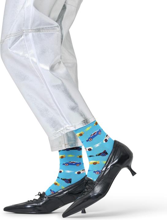 Actual product image Happy Socks Car Stripe (Single pack, 41 - 46)