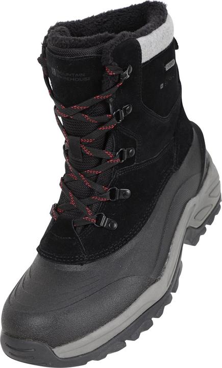 Actual product image Mountain Warehouse Mens Snowdon Extreme Suede Snow Boots (41)