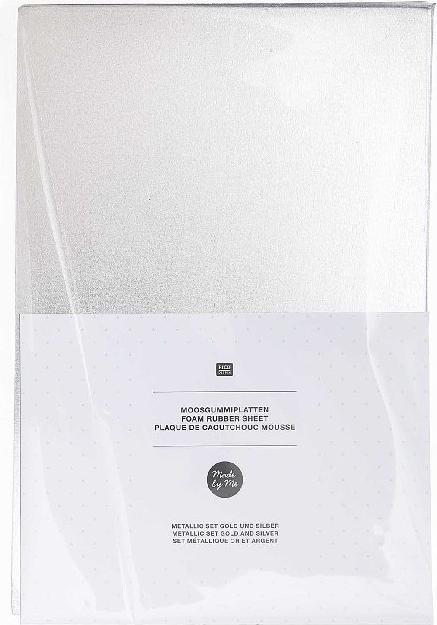 Produktbild Rico Design Moosgummiplatten Metallic Se.7040.18.00